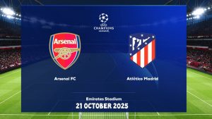 بث مباشر مباراة أرسنال و أتلتيكو مدريد يلا لايف بتاريخ 2025-10-21
